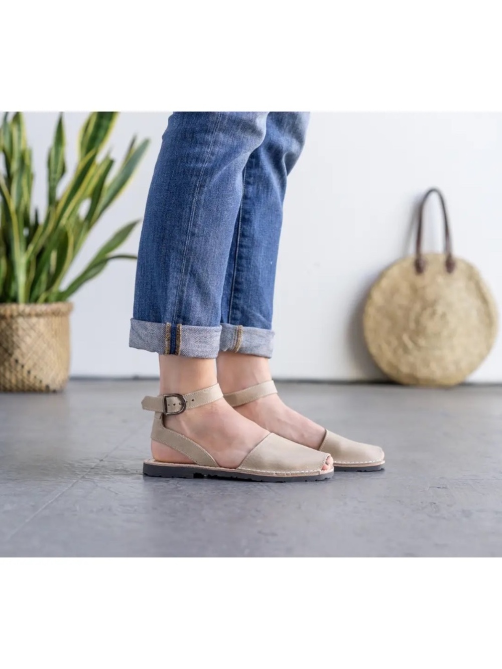 Pons Shoes - Classic Strap - Sand